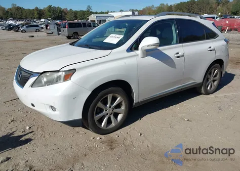 2010 Lexus Rx 350 z USA, uszkodzony, nr VIN 2T2ZK1BA8AC023235